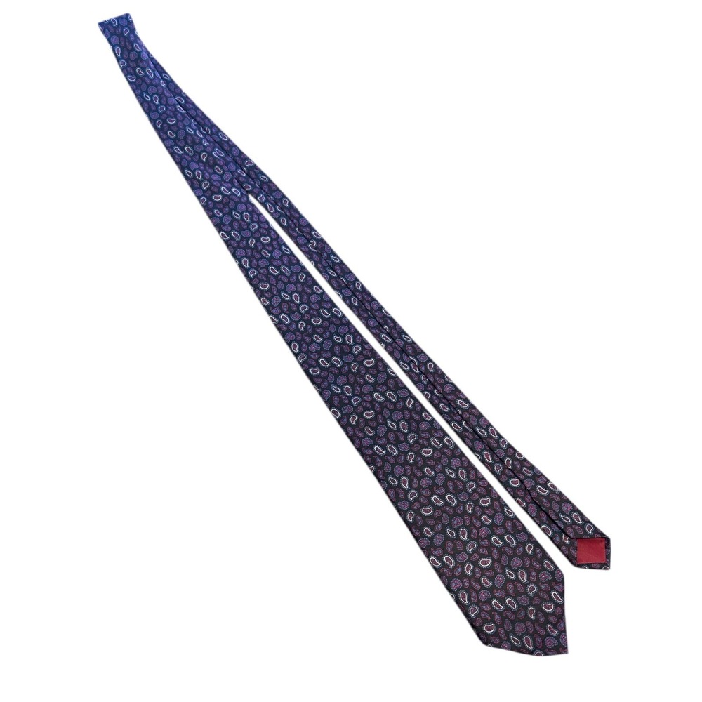 Hardy Amies London Silk Paisley Tie Men's‎ Formal Neckwear